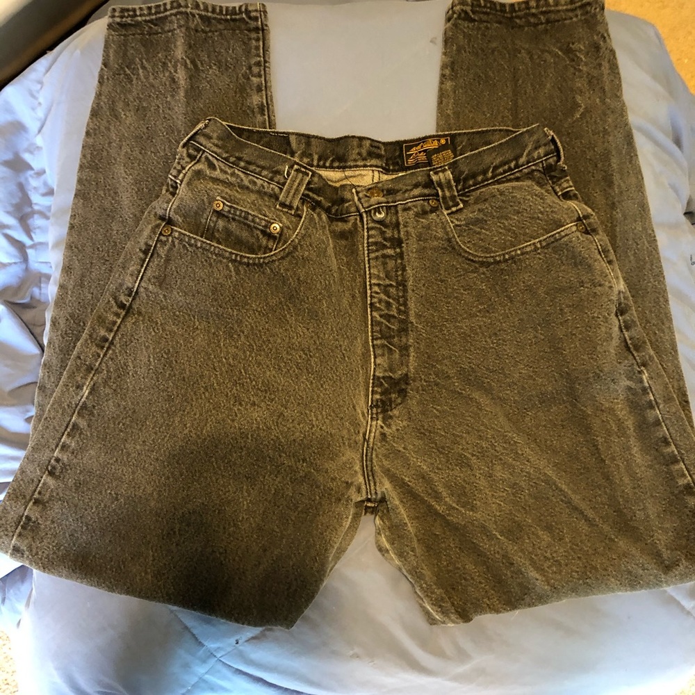 Vintage Eddie Bauer 90’s black jeans Size 12